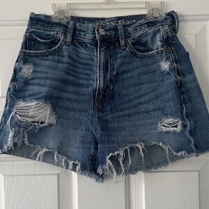 American Eagle Outfitters Women's High Rise 90s Boyfriend Shorts